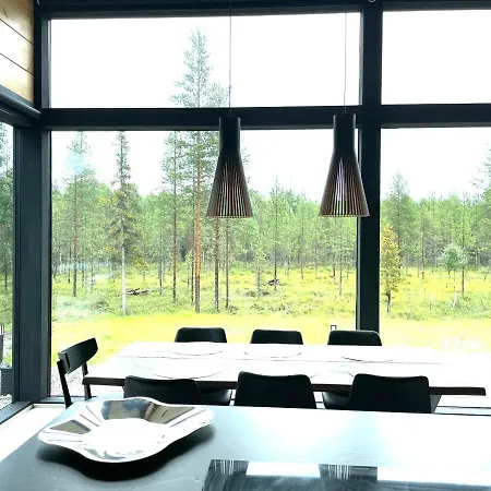 빌라 Modern Joenpolku With Jacuzzi, Sauna And Scenic Views *
