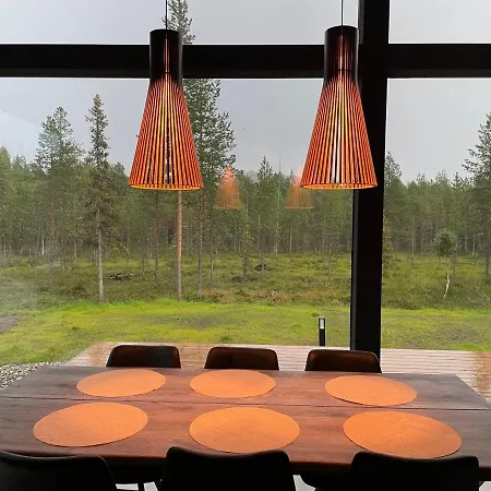Modern Joenpolku With Jacuzzi, Sauna And Scenic Views 빌라 *