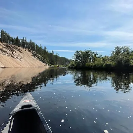 Modern Joenpolku With Jacuzzi, Sauna And Scenic Views