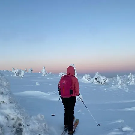 Modern Joenpolku With Jacuzzi, Sauna And Scenic Views Huvilat