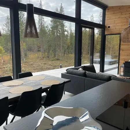 Modern Joenpolku With Jacuzzi, Sauna And Scenic Views * Ruka