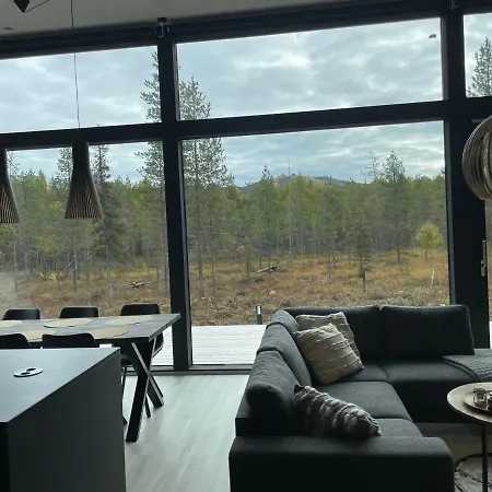 Villa Modern Joenpolku With Jacuzzi, Sauna And Scenic Views Ruka