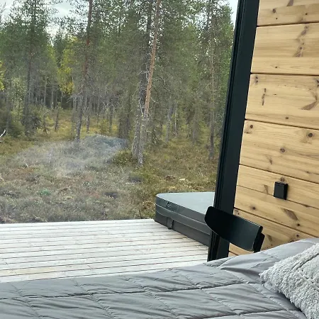 Modern Joenpolku With Jacuzzi, Sauna And Scenic Views Ruka