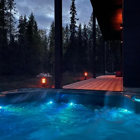 Modern Joenpolku With Jacuzzi, Sauna And Scenic Views Villa