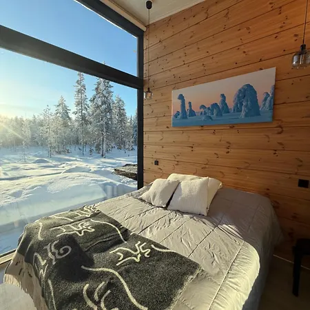 Modern Joenpolku With Jacuzzi, Sauna And Scenic Views Huvilat *