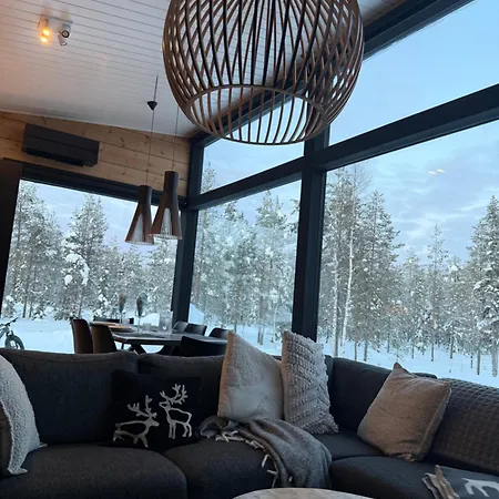Modern Joenpolku With Jacuzzi, Sauna And Scenic Views Villa Ruka