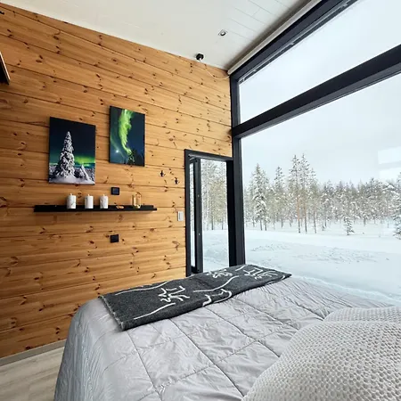 Villa Modern Joenpolku With Jacuzzi, Sauna And Scenic Views Rukatunturi